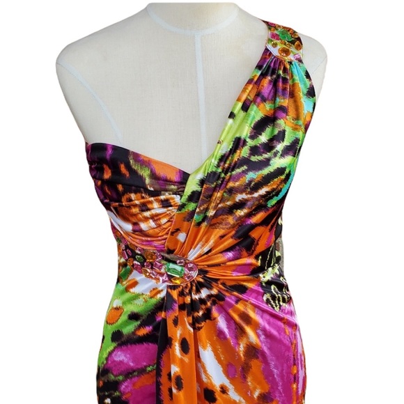 Formal Long Embellished Birthday Gown Bridesmaid Prom Dress Sz  5 (S) - Picture 2 of 10